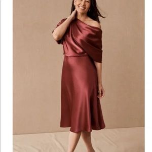 BHLDN Amsale Sibyl MIDI Dress
